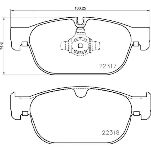 Pagid Brakes BRAKE PAD SETS 355024801 - main